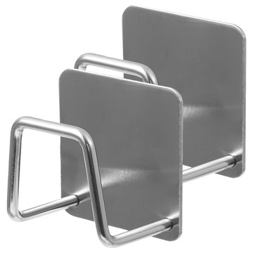 comet 黏貼式不鏽鋼壁掛架  2個  混合顏色