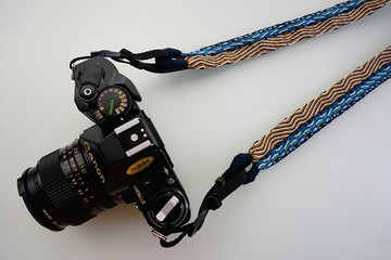 相機背帶 雙邊寬孔 手機斜背帶