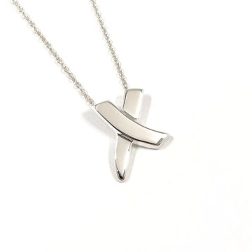 【日本直送 二手美品】TIFFANY&Co. 蒂芙尼 項鍊 Graffiti X Kiss Paloma Picasso 銀 925 飾品