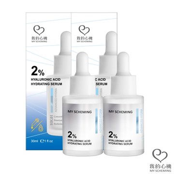 我的心機 2%玻尿酸極效保濕精華30ml 2入組