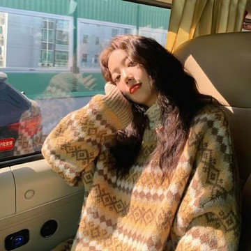 【臺灣出貨】秋冬穿搭女裝針織毛衣針織衫長袖衣服女 冬天衣服 慵懶風衣寬鬆顯瘦上衣女