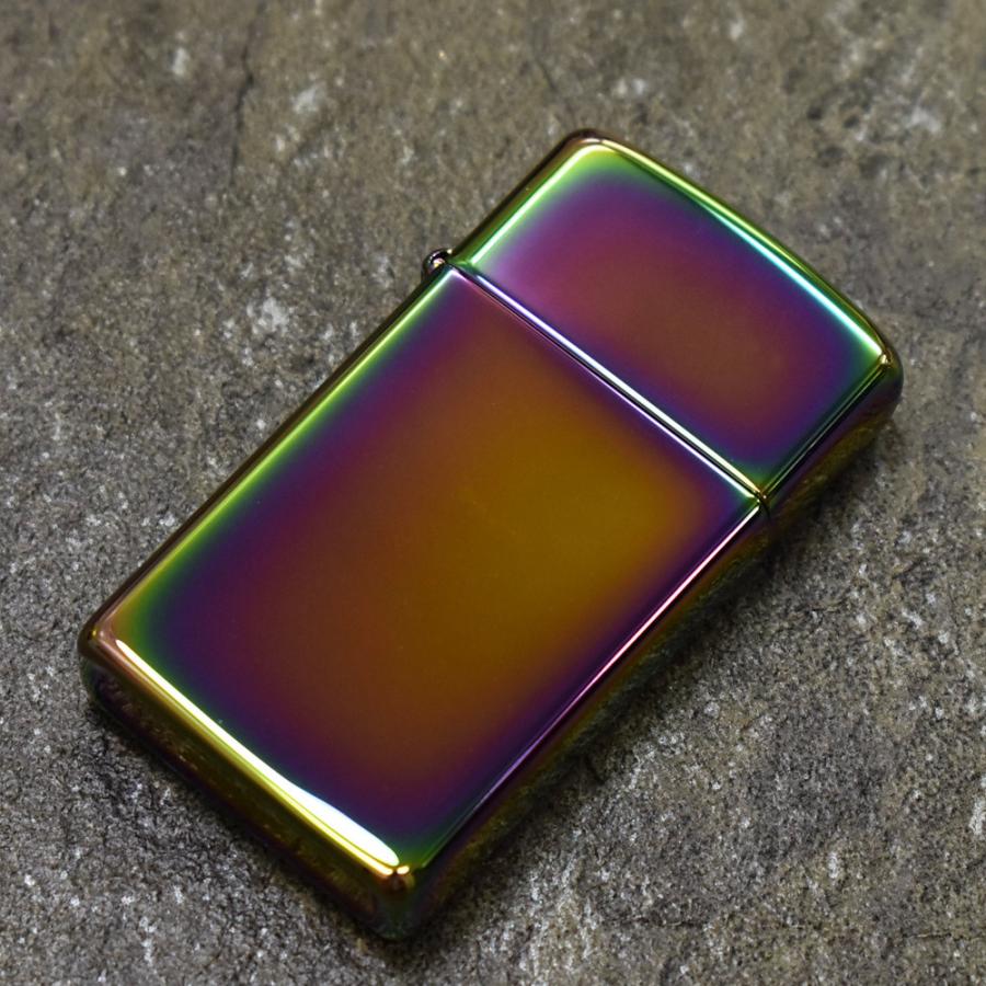 ZIPPO ジッポライター SLIM SPECTRUM(スリム スペクトラム) 無地 ジッポー ライター #20493 プレゼント