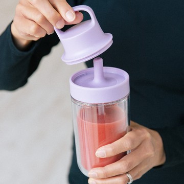 KINTO TO GO BOTTLE  雙層隨手瓶 360ml  朝霧紫