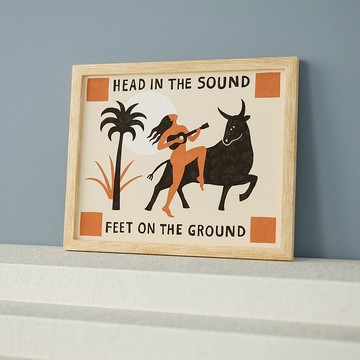 In the Sound 盪在聲音中 - 印刷畫/Print