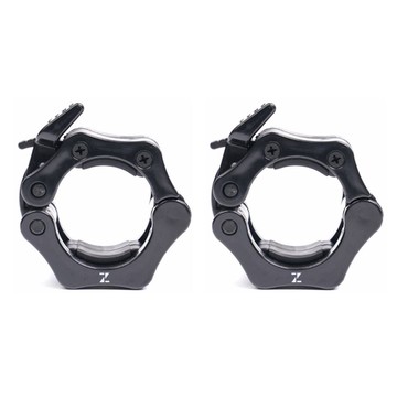 ZERO TO HERO 50mm 槓鈴卡扣  2入  黑色