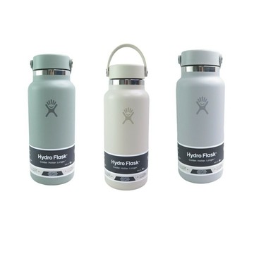 Hydro Flask 寬口真空保溫鋼瓶 32OZ 不鏽鋼 HFW32CTS- 送水瓶刷【iSport愛運動】