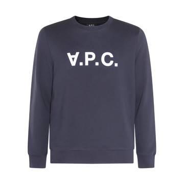 A.p.c. - Dark Navy Cotton Sweatshirt