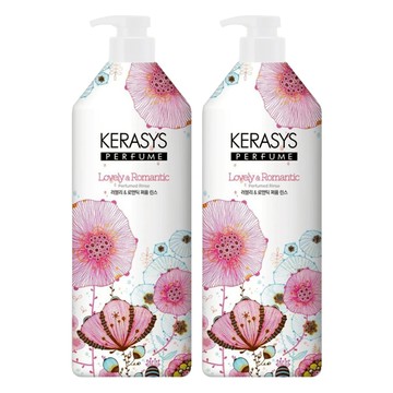 KERASYS 香氛潤髮乳 Lovely & Romantic  980ml  2瓶