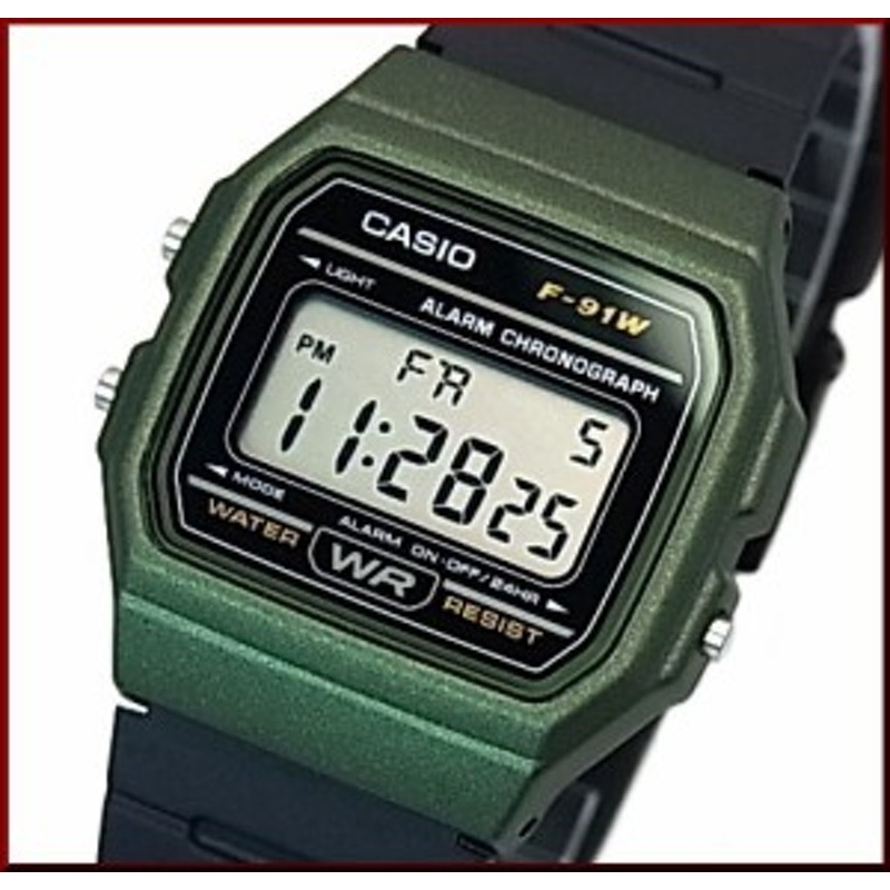 CASIO【カシオ/スタンダード】アラームクロノグラフ メンズ腕時計 軽量