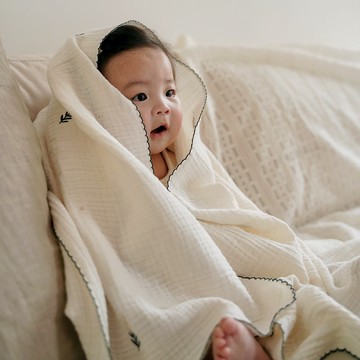 La vikit 嬰幼兒毯  120 x 85 cm  米色