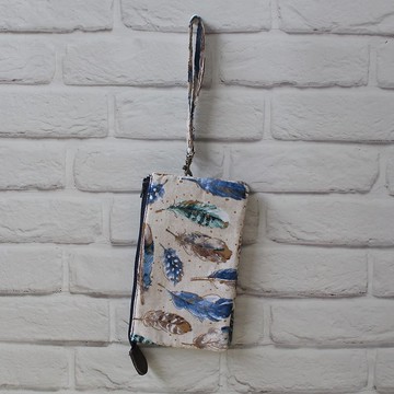 羽毛(長款 附手腕帶) / 收納袋 手機包