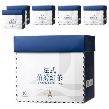Teavoya 嘉柏茶業 法式伯爵 散茶  3g  10包  6盒