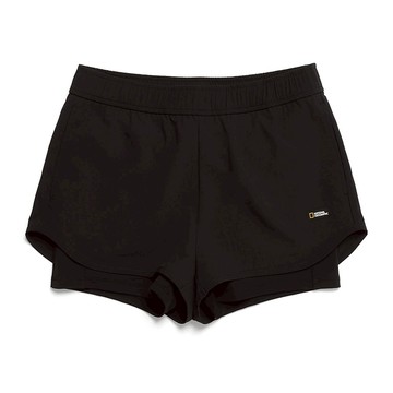 女裝 HYBRID 衝浪短褲 - 炭黑色