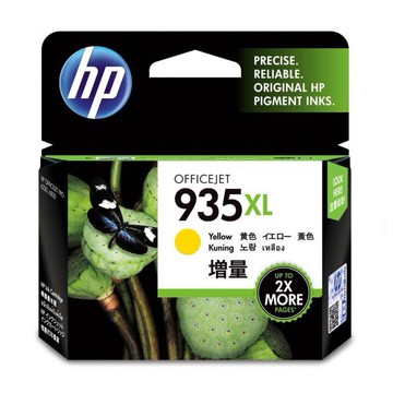 【領券優惠折300】HP 935XL 原廠黃色高容量墨水匣(C2P26AA) for HP OJ Pro 6230e/6830e/6835e