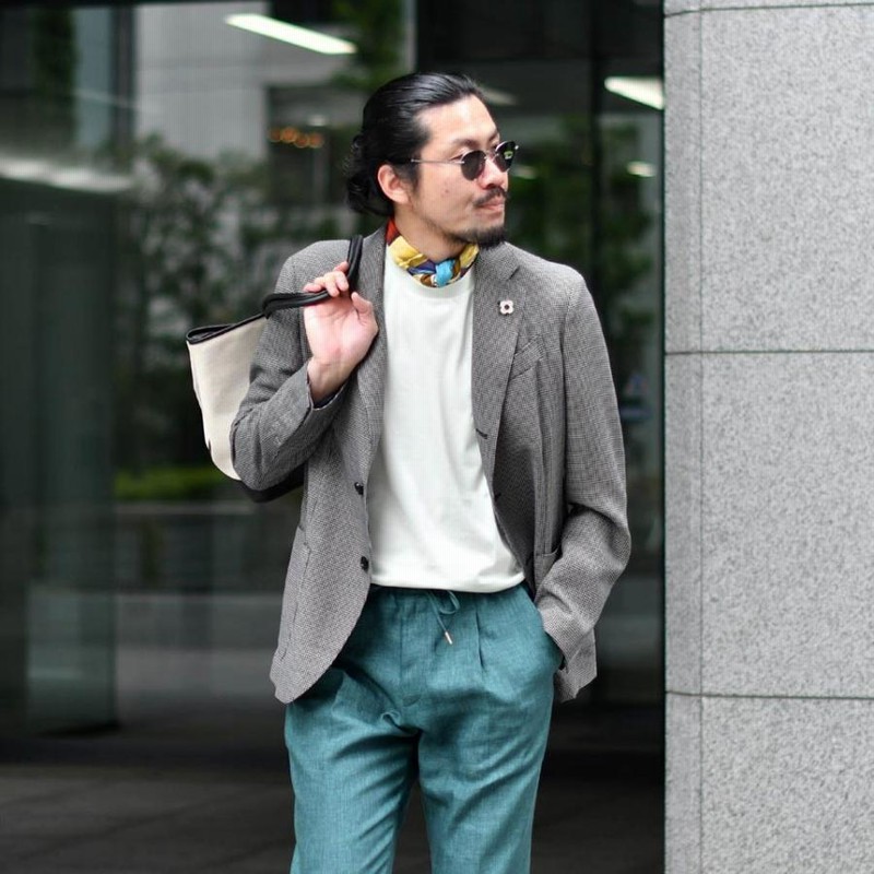 人気 ラルディーニ 春夏セットアップ48 パッカブル ポリエステル