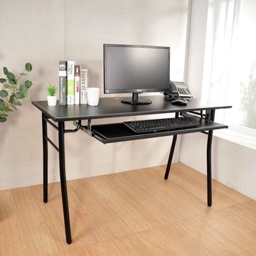 LOGIS 極簡H腳馬鞍皮工業風電腦桌  辦公桌 S65