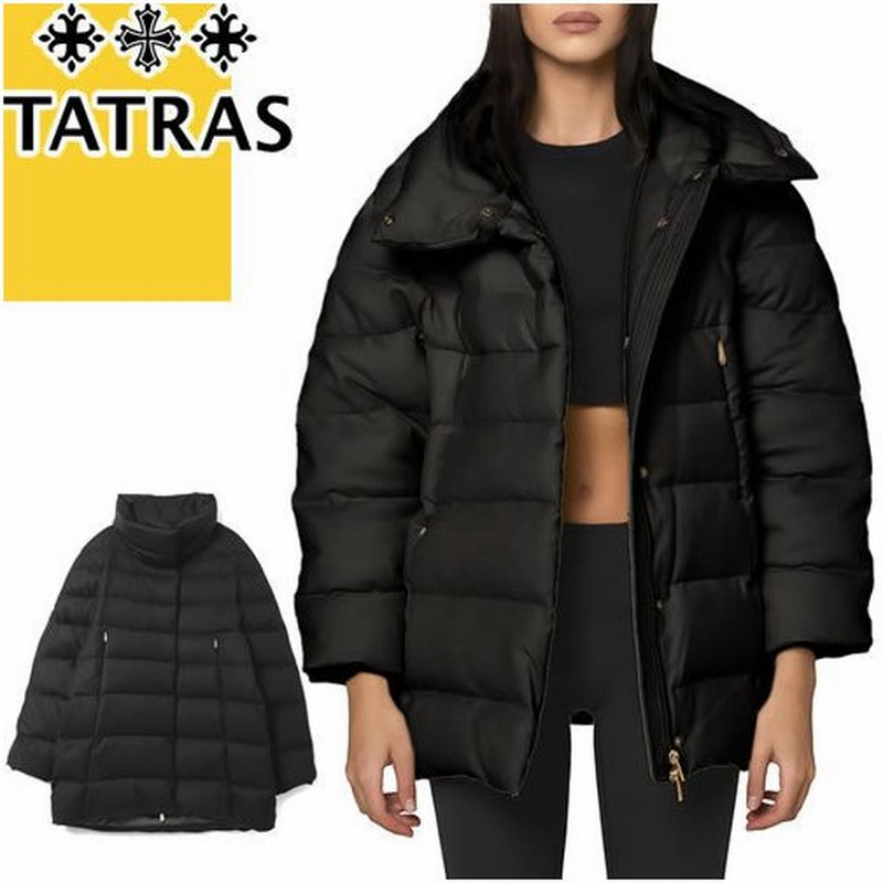 タトラス Tatras ダウン ダウンジャケット ダウンコート ストリーナ ストリナ Strina レディース ミドル丈 軽量 ウール ブランド 黒 ブラック 通販 Lineポイント最大0 5 Get Lineショッピング