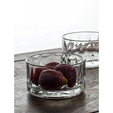 Ocean泰國進口鉆石切割可疊康菲斯甜品碗自助餐廳小食碗堅果雪糕