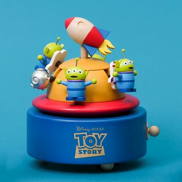 【三眼怪】玩具總動員 雙旋上下動音樂盒 | Wooderful life