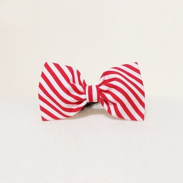Ella Wang Design Bowtie 寵物 領結 蝴蝶結  紅白 條 紳士