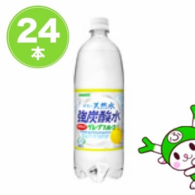 伊賀の天然水強炭酸水グレープフルーツ１L×24本