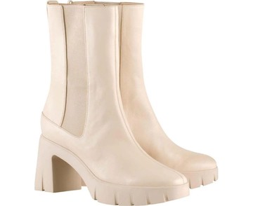 HOGL DETECTION SKIN BOOTIES 米白色女款鞋子