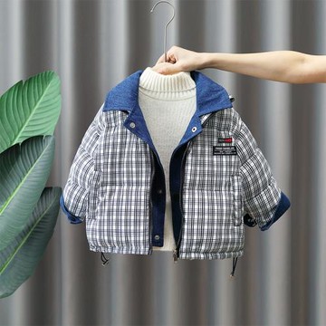 冬季加厚洋氣保暖男孩外套棉衣