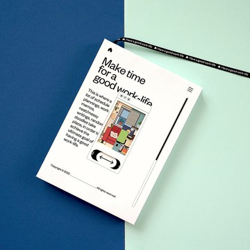 【ANUNNAKI】2023手帳/無時效筆記本 Have a good work-life