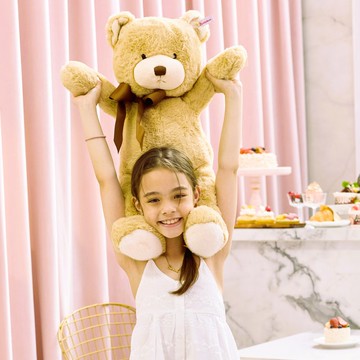 Candy Bear 愛喝咖啡的咖啡麻糬熊 25 吋