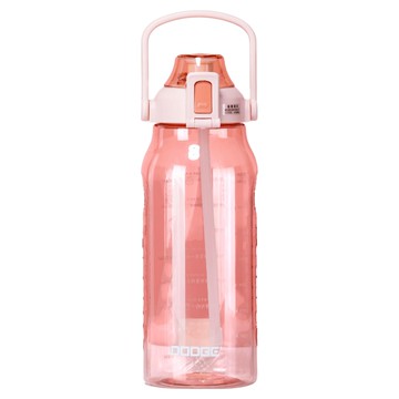 DODGE 道奇 Tritan繽紛透明彈蓋水壺  1個  1.5L  粉色