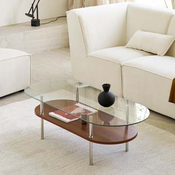 ROOM N HOME Ponde 分層茶几 1200mm  棕色