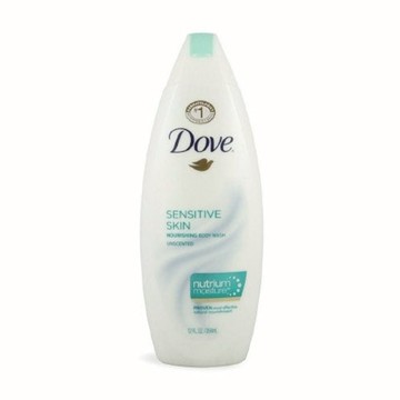 Body Wash Dove Sensitive Skin Liquid 12 oz. Bottle Unscented 1 Each by Dove