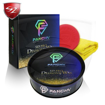 SZ - FANCHY 范奇 5D鑽石蠟 (不含研磨成分) 附紅色上蠟棉和下蠟布 天然棕櫚蠟 美容蠟 不分色系