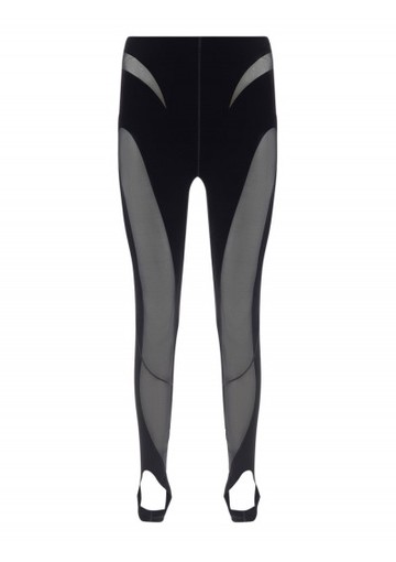 Wolford - Wolford X Mugler Leggings - Womens - Black