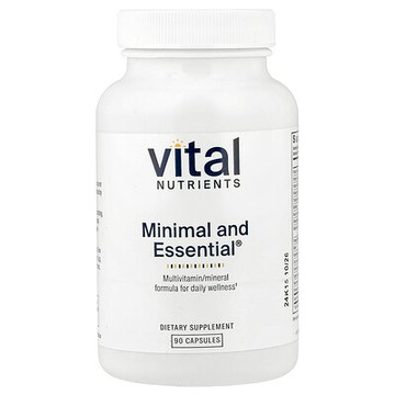 Vital Nutrients, Minimal and Essential，90 粒全素膠囊