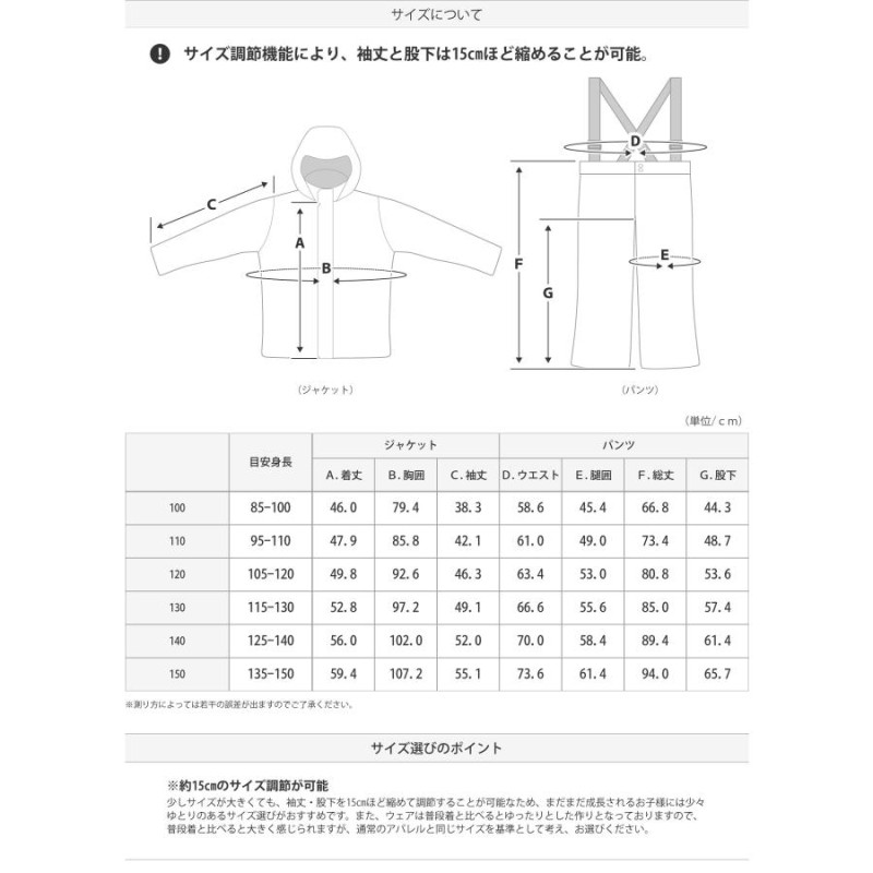 スキーウェア スノーボードウェア キッズ ジュニア 上下セット スノボ