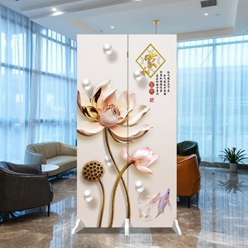 屏風隔斷牆客廳臥室餐廳過道遮擋家用簡約現代簡易摺疊可移動折屏