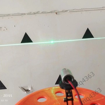【五金嚴選】超強進口LD綠光迷你水平一字線360度紅外線激光投線儀裝修打線器