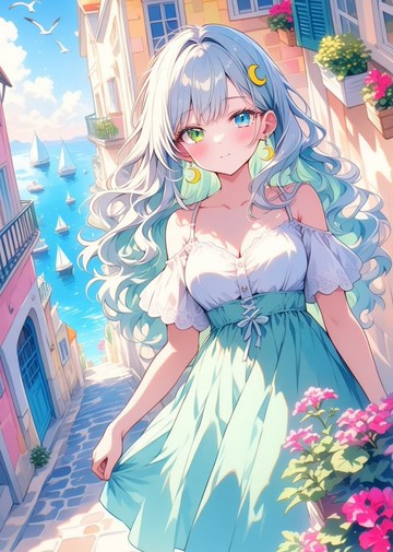 Nekonoko 2026 Summer Collection ASAHI sticker 碧海小徑