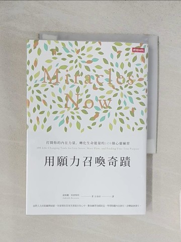 【書寶二手書T1／心靈成長_TAZ】用願力召喚奇蹟_嘉柏麗‧伯恩斯坦