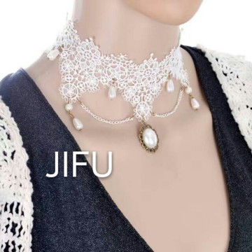 現貨供應＊JIFU 鉅釜皮帶飾品＊韓版女神級超夯造型頸鍊NO.8