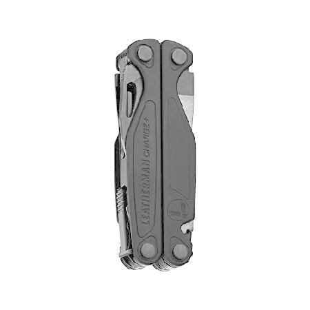 LEATHERMAN, Charge Plus Multitool with Scissors and Premium Replaceable Wire Cutters, Black with Molle Black Sheath