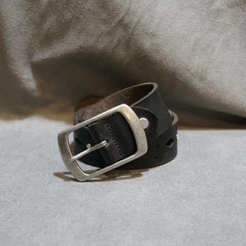 Back to Green-經典復古腰帶 黑 菱形雕花 bt-05 //vintage belt