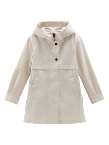 Woolrich Kids - Summer hooded parka - kids - Polyester - 6 yrs - Neutrals