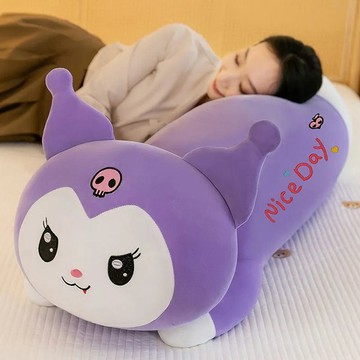 💕毛絨玩具 庫洛米玩偶 紫色 可愛 長條款 抱枕 布娃娃 女孩 抱著 睡覺 玩偶 公仔 生日禮物 送男朋友女朋友禮物