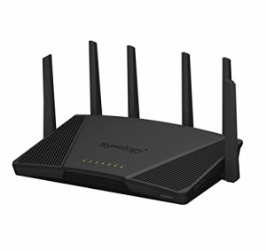 Synology 高機能無線ルーター 4,800Mbps   1,200Mbps   600Mbps (11a b g n ac ax対応) VPN環境構築可能 高セキュリティ