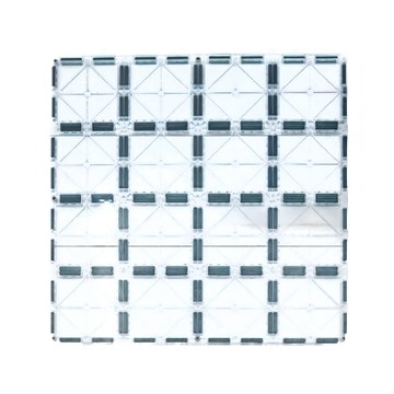 ScienceBaby 4 x 4 磁力片底板 2片透明大正方形(單片尺寸 30x30cm)  彩窗  1組