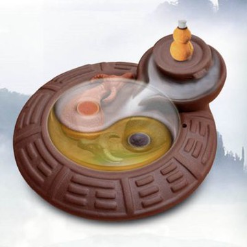 菩提居 扭轉乾坤太極香爐座