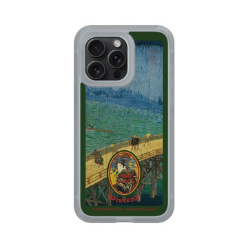 iPhone 15 Pro Max AirX 流變灰 - Van Gogh Museum - 雨中橋 - 畫框