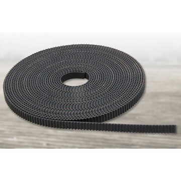 【創意3D列印】2GT 6mm 橡膠開口GT2同步帶PU鋼絲3D列印皮帶